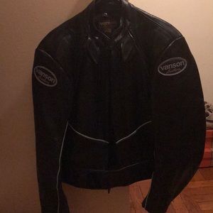 Vintage vanson motorcycle jacket